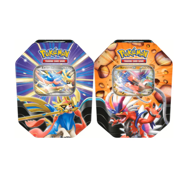 Pokémon Tins Koraidon 121, Zacian 122 Sommer 2025 (DE) #1