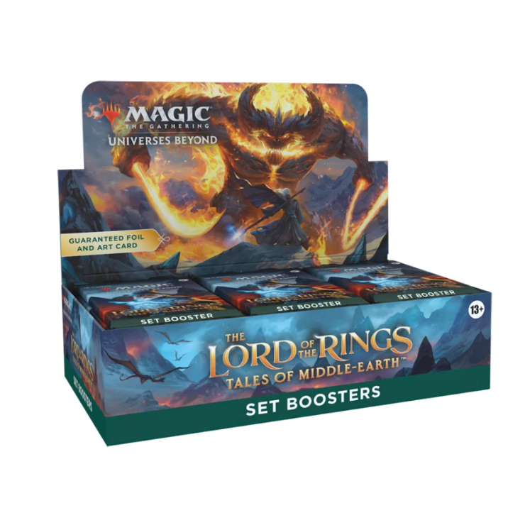 MTG The Lord of the Rings: Tales of Middle-Earth Set Booster Display incl. Box Topper (EN)