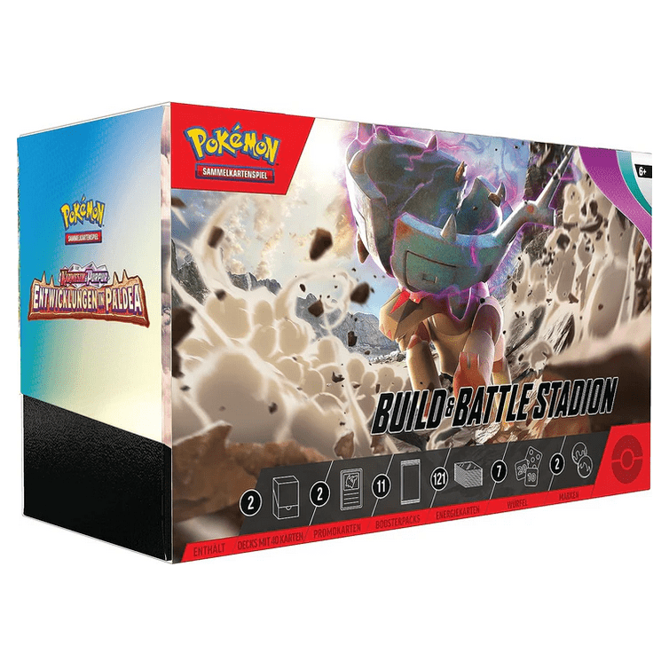 Pokémon KP02 Entwicklungen in Paldea Build & Battle Stadion (DE) - Charicards Inh. Christian Jandt