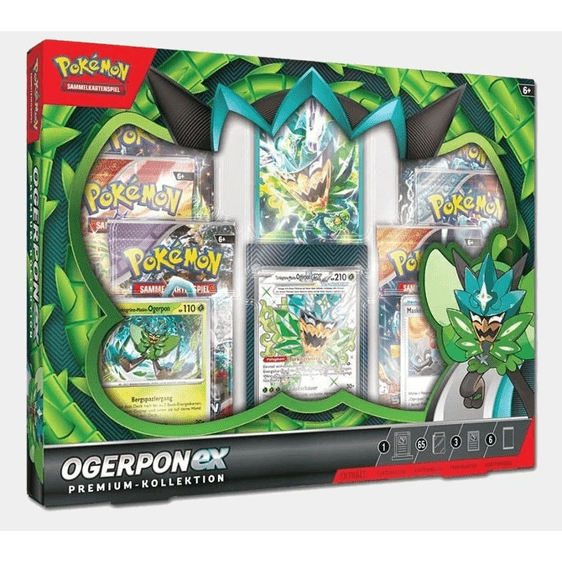 Pokémon Ogerpon ex Premium Kollektion (DE o. EN) - Charicards Inh. Christian Jandt