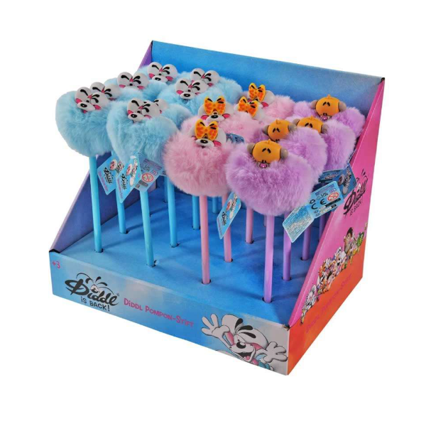 Diddl Pompon Stift (zufällige Farbe)