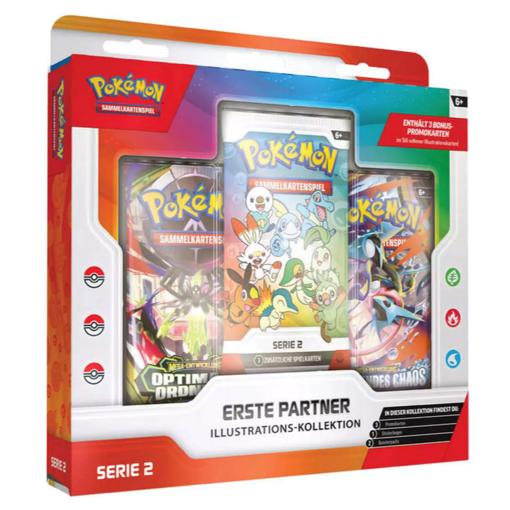 Mengenbegrenzung!: Pokémon: Erste Partner Illustration Kollektion Serie 2 (DE)