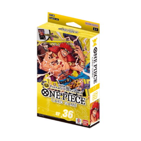 One Piece Starter Deck Yellow Eustass "Captain" Kid ST36 (EN)