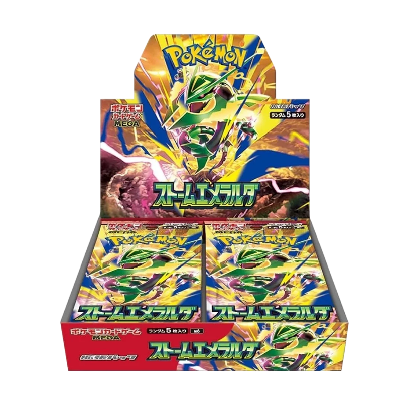 Pokemon M6 Storm Emeralda Display (JP)