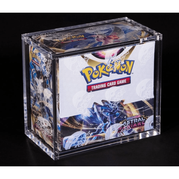 The Acrylic Box - Premium 6MM Pokemon Booster Box (BB) - Charicards Inh. Christian Jandt