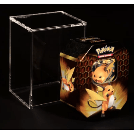 The Acrylic Box - Premium Regular Pokemon Tin Box - Charicards Inh. Christian Jandt