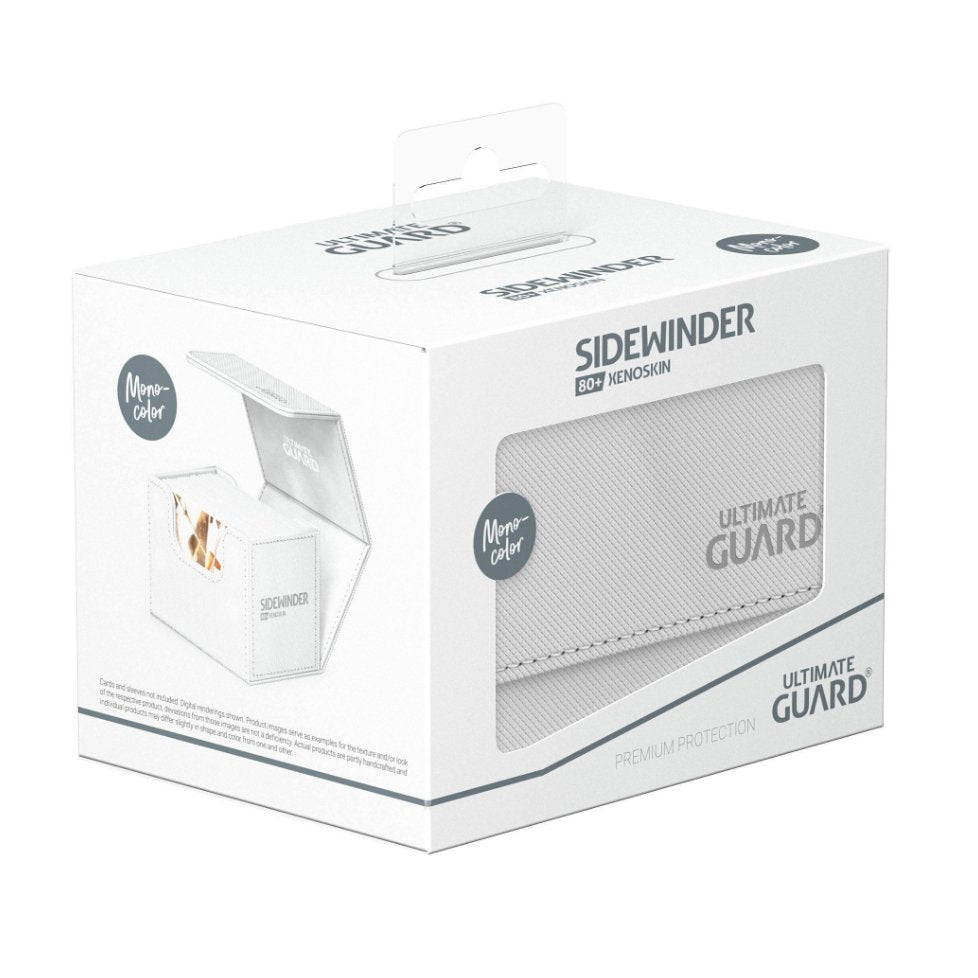 Ultimate Guard - Deckbox Sidewinder 80+ XenoSkin Monocolor (Versch. Farben) - Charicards Inh. Christian Jandt