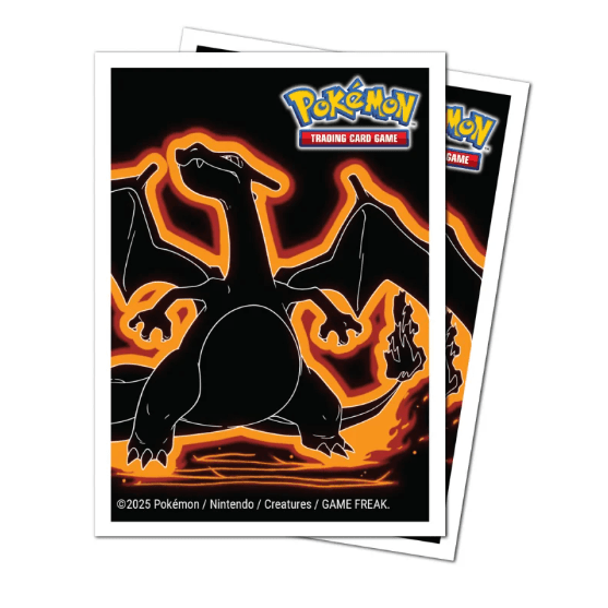 Ultra Pro - Neon Kanto 105ct APEX Deck Protector Sleeves Charizard for Pokémon - Charicards Inh. Christian Jandt