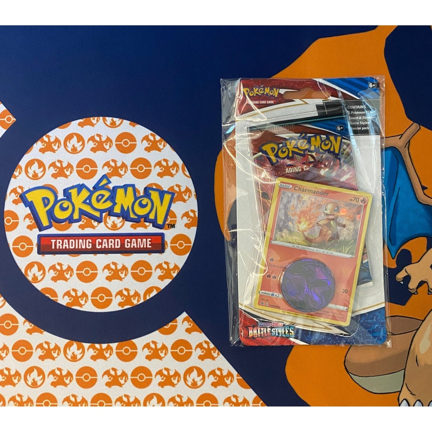 1er Blister Battle Styles - Charmander - (EN) - Charicards Inh. Christian Jandt