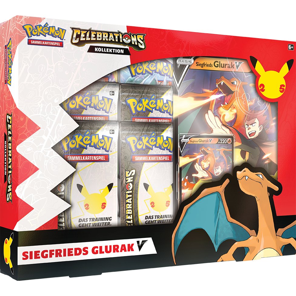 Celebration 25 Year Anniversary - Lance Charizard V-Collection - Charicards Inh. Christian Jandt