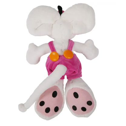 Diddl Plüschtier Diddl in rosa Latzhose 30 cm