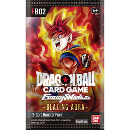 Dragon Ball - FB02 Display Super Fusion World Blazing Aura (EN) - Charicards Inh. Christian Jandt