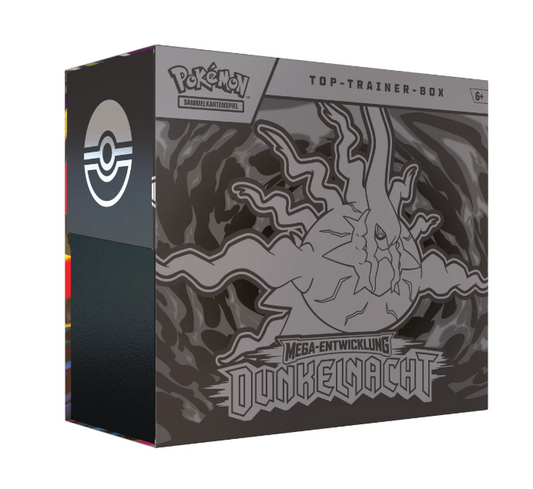 Pokemom  ME05 Dunkelnacht Top Trainer Box (DE)
