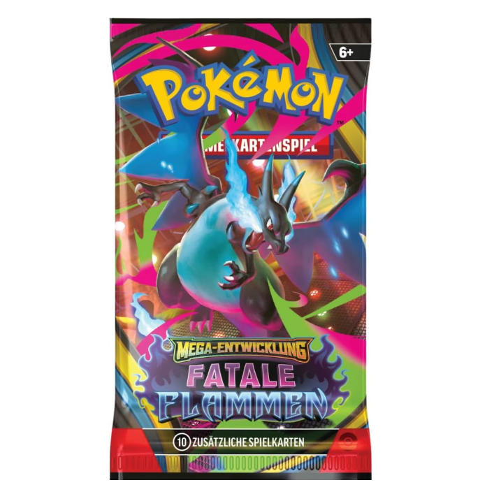 Pokemon ME02 Fatale Flammen Booster (DE)