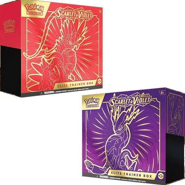 KP01 Karmesin & Purpur Base TTB Top Trainer Box (DE) - Charicards Inh. Christian Jandt