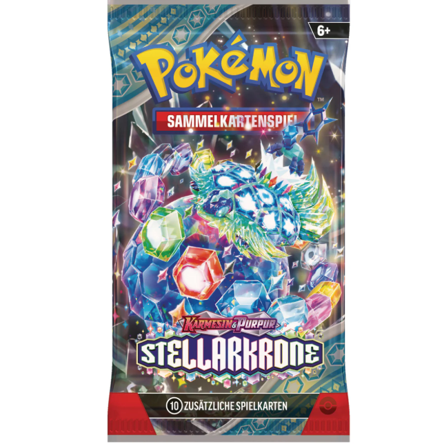 KP07.0 Karmesin & Purpur Stellarkrone Booster (DE) - Charicards Inh. Christian Jandt