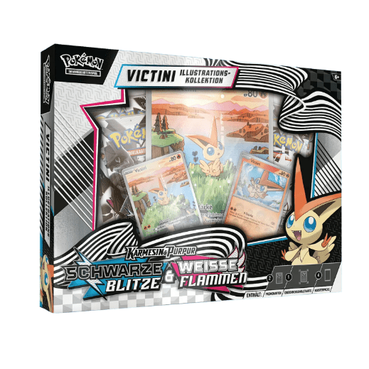 KP10.5 Schwarze Blitze / Weiße Flammen Victini Kollektion (DE) - Charicards Inh. Christian Jandt