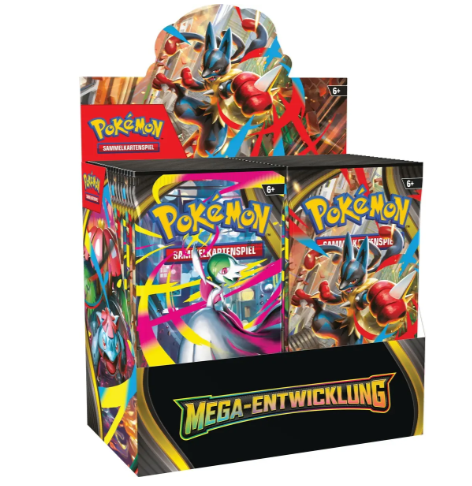 Pokemon ME01 Mega-Entwicklung 36er Display (DE)