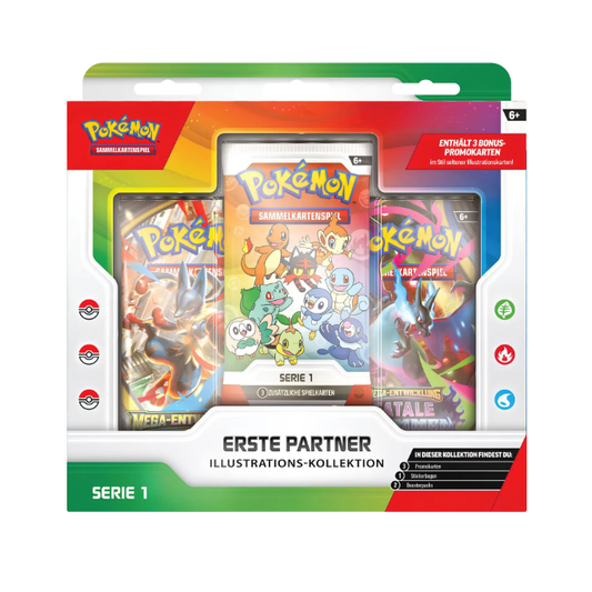 Mengenbegrenzung!: Pokémon ME02.5: Erste Partner Illustration Kollektion (DE) - Charicards Inh. Christian Jandt