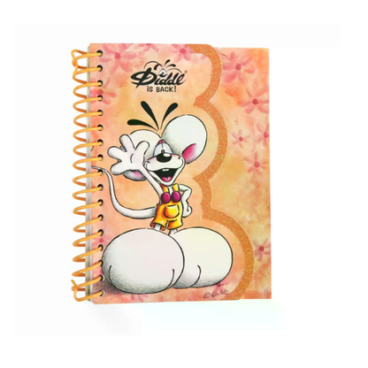 Diddl Notizbuch A6 (orange o. lila) (zufällige Farbe)