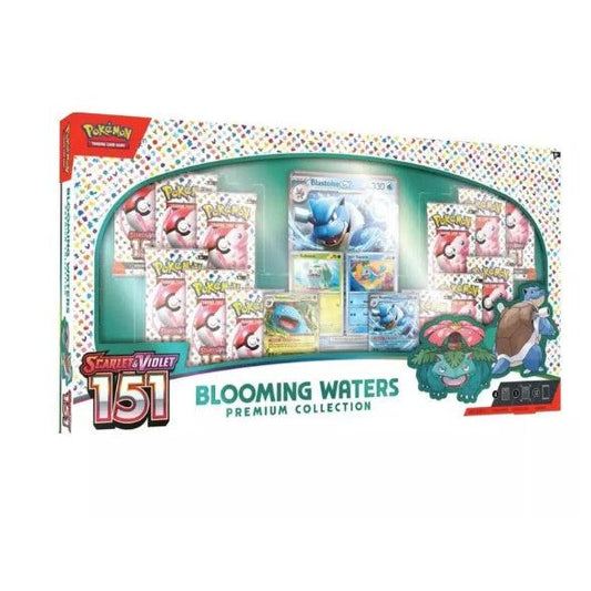 Pokemon 151 - Blooming Waters Premium Collection (US exklusive) - Charicards Inh. Christian Jandt