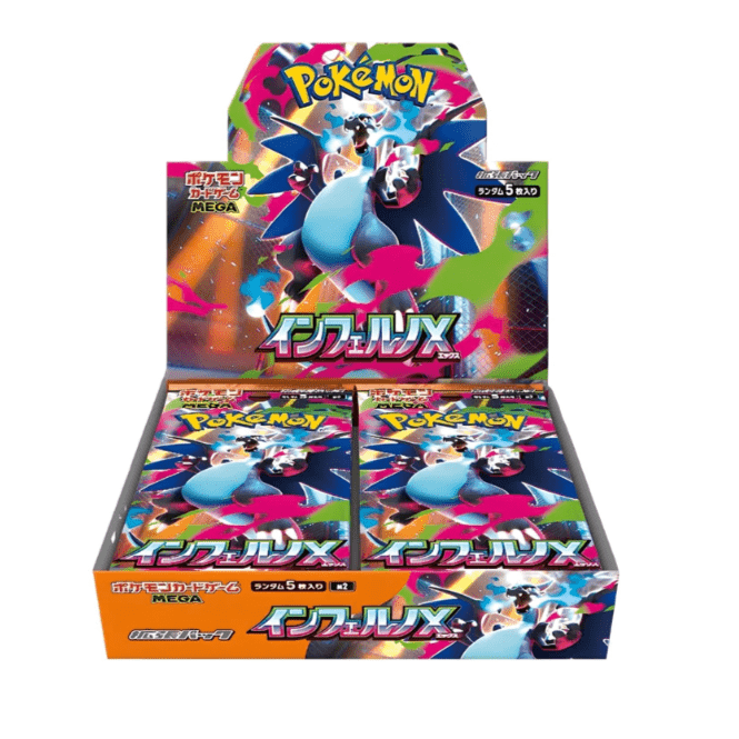 Pokémon Inferno X Display (JP) - Charicards Inh. Christian Jandt