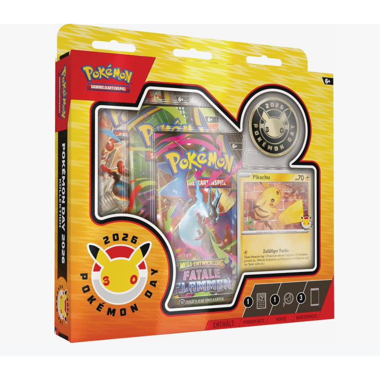 Pokémon Kollektion Pokémon Day 2026 (DE) - Charicards Inh. Christian Jandt