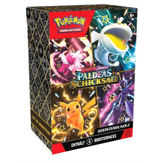 Pokemon K&P Paldeas Schicksale - Booster Bundle - Deutsch - Charicards Inh. Christian Jandt