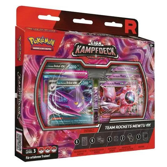 Pokémon Liga - Kampfdeck Team Rockets Mewtu - ex (DE) - Charicards Inh. Christian Jandt