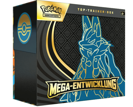 Pokemon ME01 Mega Entwicklung Lucario TTB Top Trainer Box (DE) - Charicards Inh. Christian Jandt