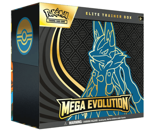 Pokemon ME01 Mega Evolution Lucario ETB Elite Trainer Box (EN) - Charicards Inh. Christian Jandt