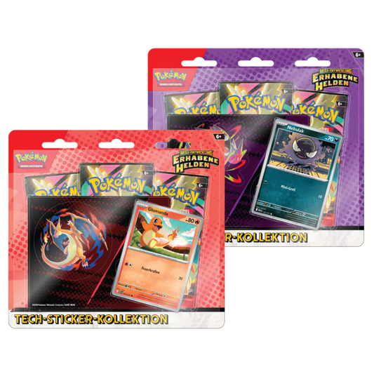 Pokémon ME02.5: Mega - Entwicklung: Erhabene Helden - Tech Sticker (DE) - Charicards Inh. Christian Jandt