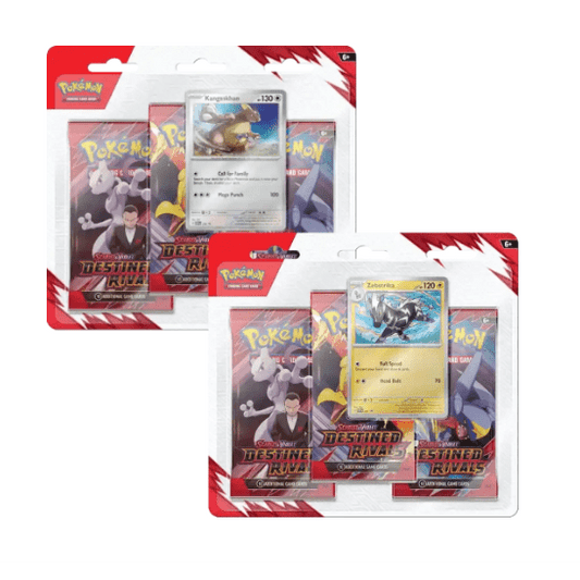 Pokémon SV10 Destined Rivals 3er Blister (EN) - Charicards Inh. Christian Jandt