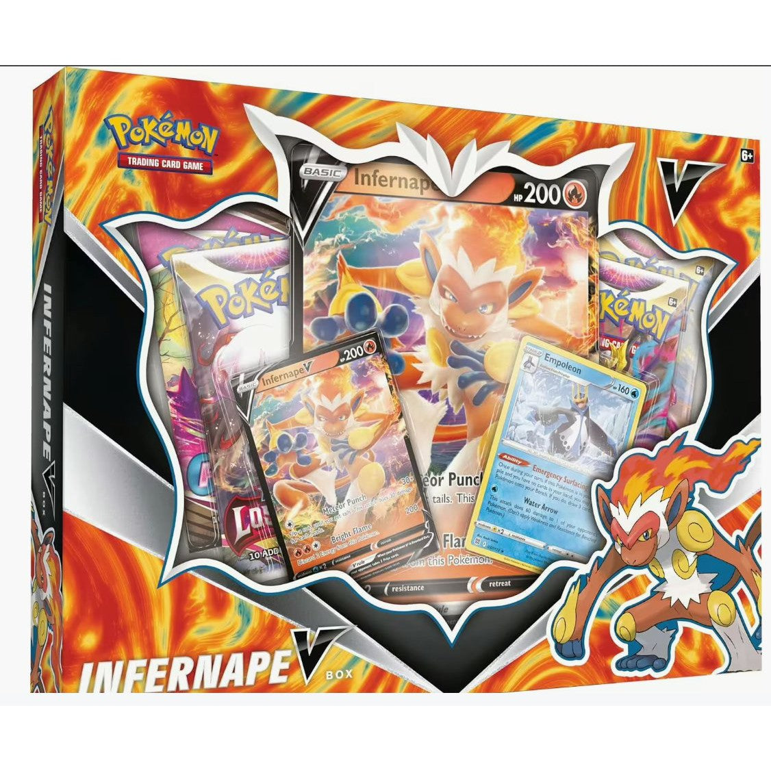 Pokémon TCG: Infernape V Box (EN) - Charicards Inh. Christian Jandt