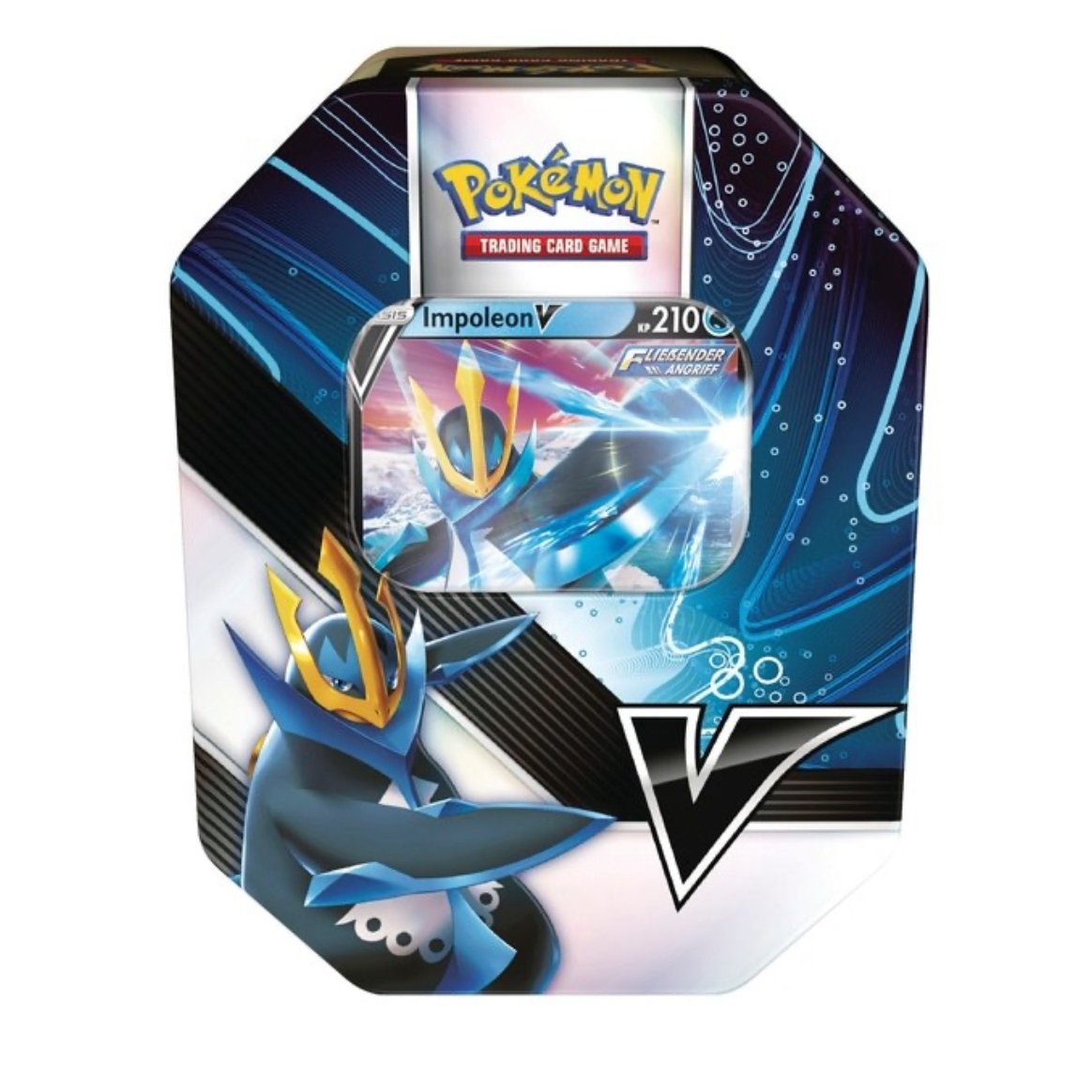 Pokémon Tin Box Summer 2021 Tyranitar V & Empoleon V Strikers (EN) - Charicards Inh. Christian Jandt