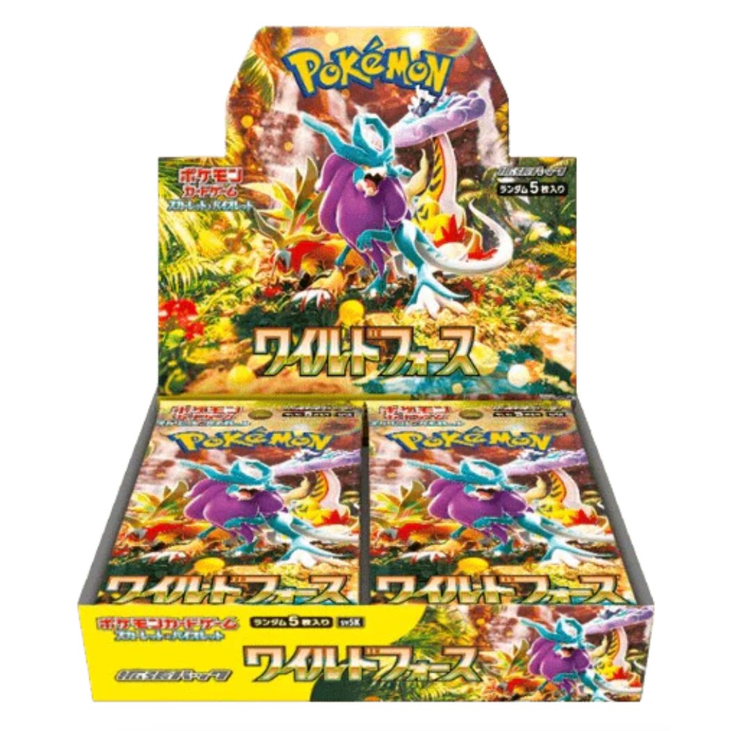 Pokémon Wild Force sv5K Booster BoxDisplay (JP) - Charicards Inh. Christian Jandt