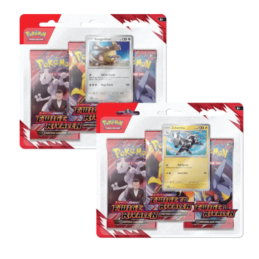 PokémonKP10 Ewige Rivalen 3er Blister (DE) - Charicards Inh. Christian Jandt