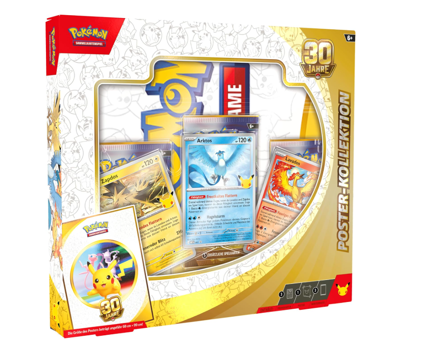 2x Pro Haushalt - Pokémon 30th Anniversary Poster Collection (EN)