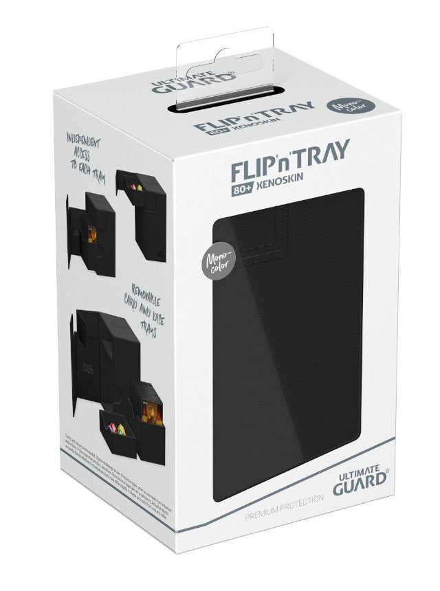 Ultimate Guard - Deckbox Flip`n`Tray 80+ XenoSkin Monocolor (versch. Farben) - Charicards Inh. Christian Jandt
