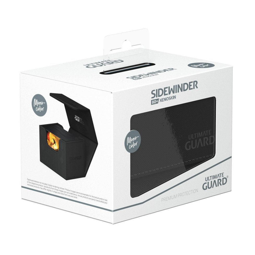 Ultimate Guard - Deckbox Sidewinder 80+ XenoSkin Monocolor (Versch. Farben) - Charicards Inh. Christian Jandt