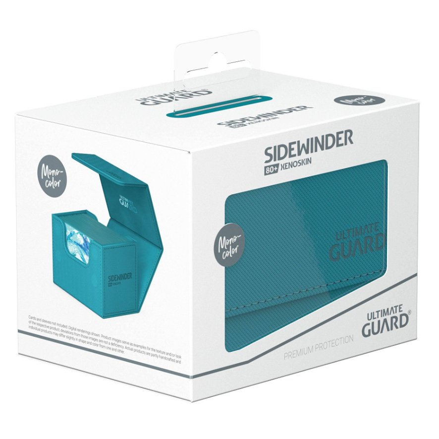 Ultimate Guard - Deckbox Sidewinder 80+ XenoSkin Monocolor (Versch. Farben) - Charicards Inh. Christian Jandt
