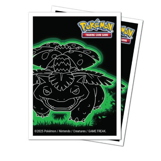 Ultra Pro - Neon Kanto 105ct APEX Deck Protector Sleeves Venusaur for Pokémon - Charicards Inh. Christian Jandt