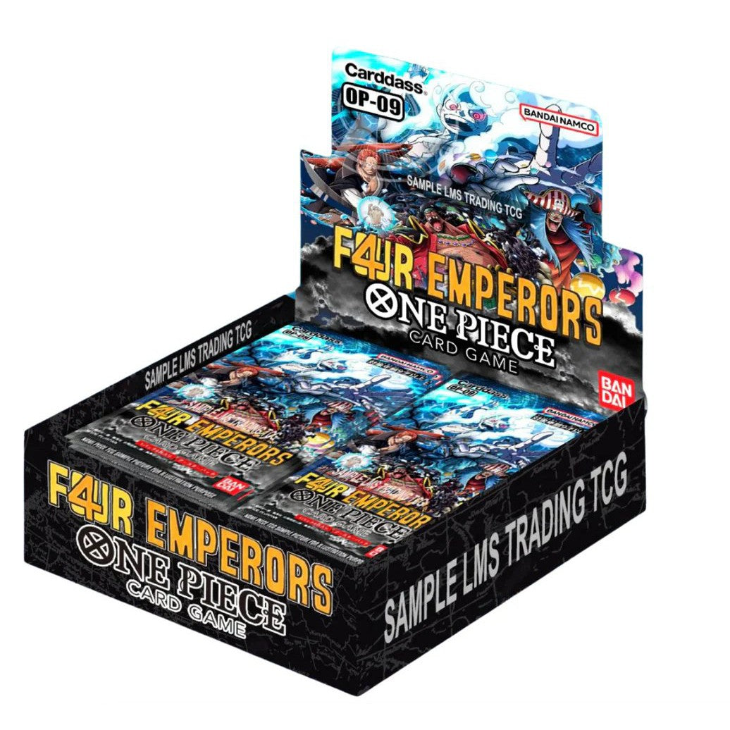 Vorbestellung: One Piece Card Game - OP-09 The Four Emperors Display (EN) - Charicards Inh. Christian Jandt