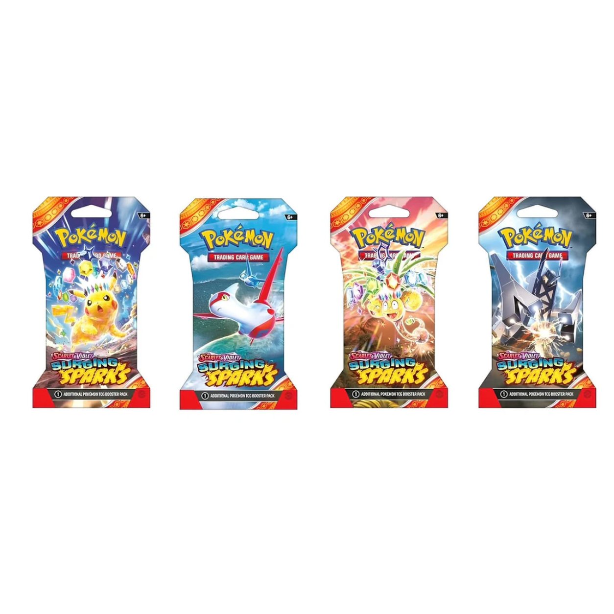 Vorbestellung: Pokémon SV 8.0 Surging Sparks Sleeved Booster (EN) - Charicards Inh. Christian Jandt