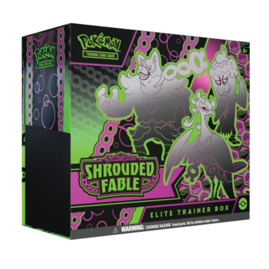 Vorbestellung: SV6.5 Scarlet & Violet Shrouded Fable Elite Trainer Box EN - Charicards Inh. Christian Jandt