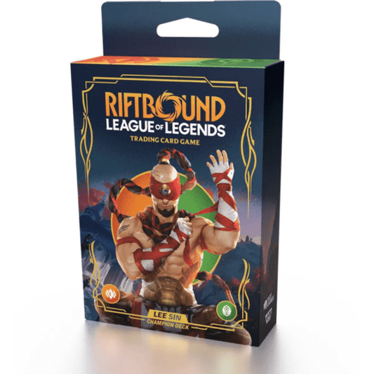 Vorbestellung:Riftbound League of Legends TCG Origins Champion Deck Lee Sin (EN) - Charicards Inh. Christian Jandt